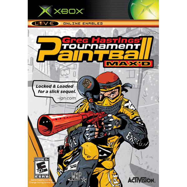 Greg Hastings Tournament Paintball Maxd - Xbox - Used