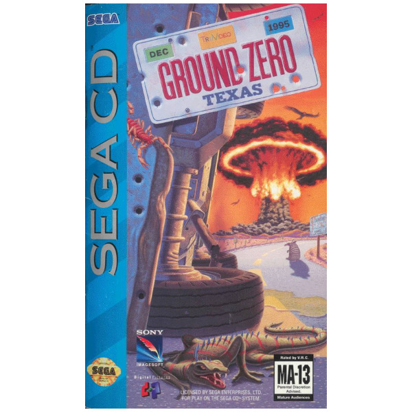 Ground Zero - Sega CD - Used