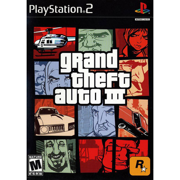 GTA Grand Theft Auto III 3 - PlayStation 2 PS2 - Used - Disc Only