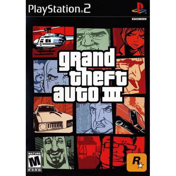 GTA Grand Theft Auto III 3 - PlayStation 2 PS2 - Used