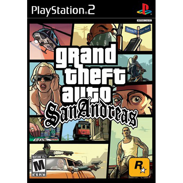 Grand Theft Auto San Andreas - PlayStation 2 PS2 - Used