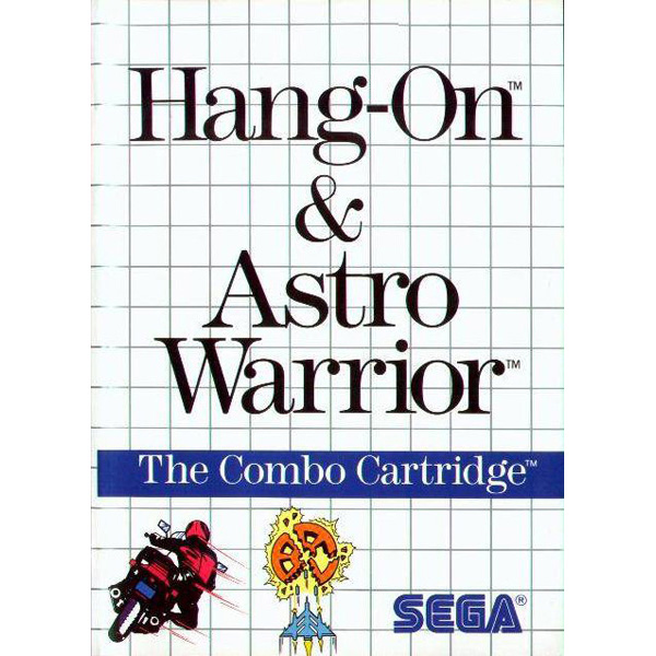 Astro Warrior / Pit Pot Master System Sega rétrogaming PAL original