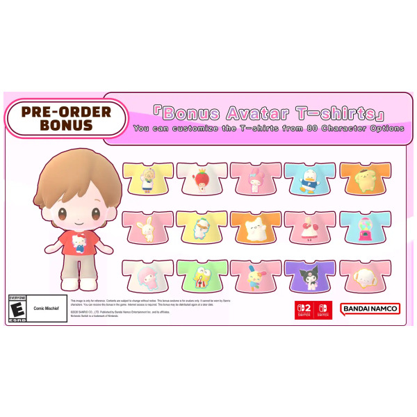 Alternative view of Hello Kitty Party Land Premium Edition - Switch PREORDER - ESTIMATED SHIP DATE OCT 30 2026