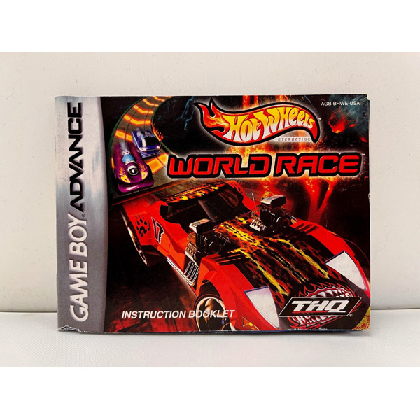 Nintendo Game Hot Wheels World Race Gba Hot Wheels: Stunt Track