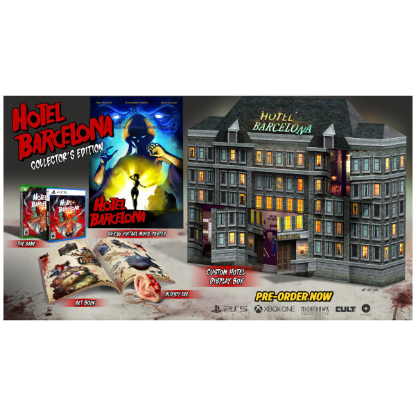 Alternative view of Hotel Barcelona Collector's Edition - Xbox Series X PREORDER - ESTIMATED SHIP DATE NOV 20 2026
