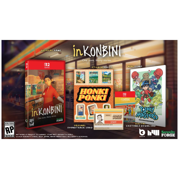 Alternative view of inKONBINI One Store. Many Stories Premium Edition - Switch 2 PREORDER - ESTIMATED SHIP DATE SEP 1 2026