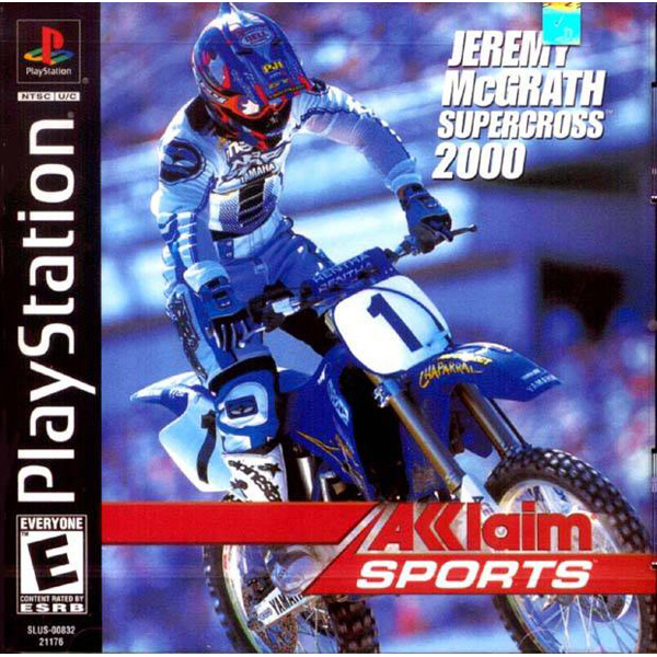 Jeremy Mcgrath Supercross 2000 PlayStation PS1 Used PNP Games Online Store