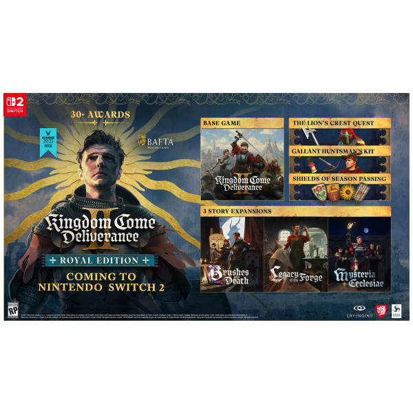 Alternative view of Kingdom Come Deliverance II Royal Edition (Game-Key Card) - Switch 2 PREORDER - ESTIMATED SHIP DATE DEC 31 2027