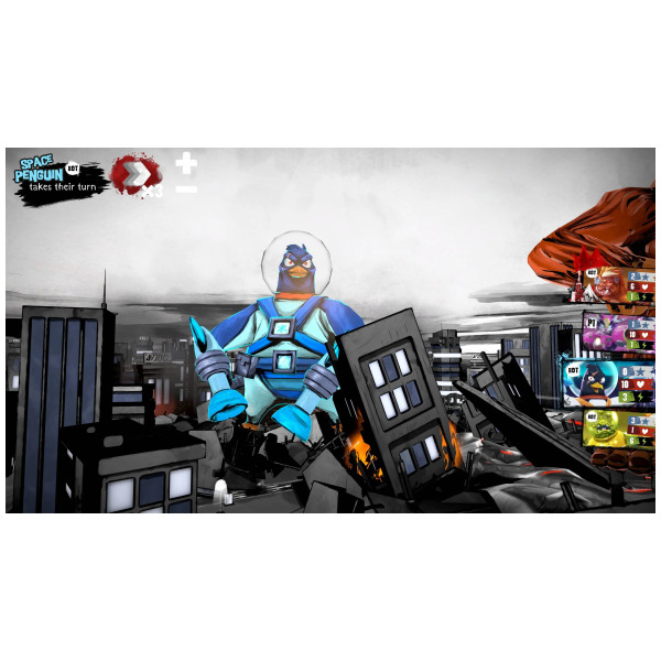 Alternative view of King of Tokyo - Switch