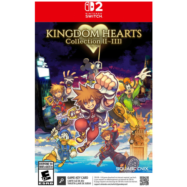 Kingdom Hearts Collection I-III (Game-Key Card) - Switch 2 PREORDER - ESTIMATED SHIP DATE OCT 8 2026
