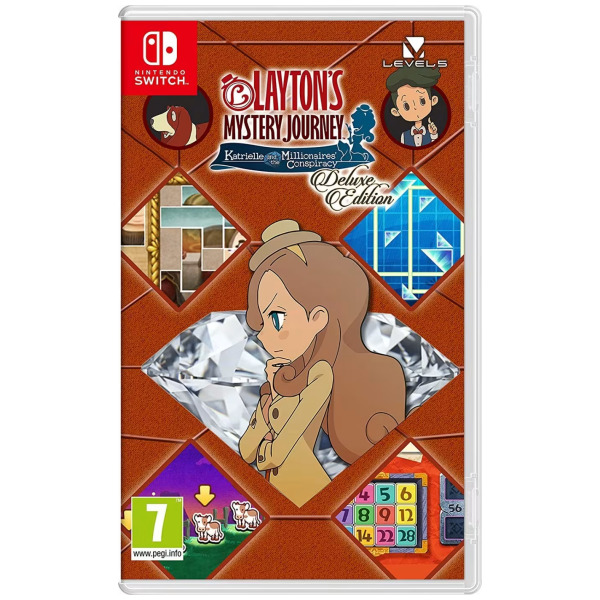 Layton's Mystery Journey: Katrielle and the Millionaires Conspiracy Deluxe (EU) - Switch PREORDER - ESTIMATED SHIP DATE NOV 8 2019
