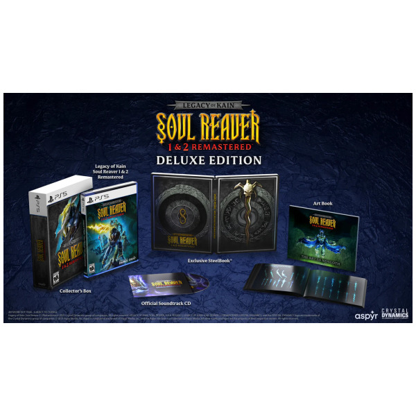 Legacy of Kain Soul Reaver 1 and 2 Remastered Deluxe Edition ...