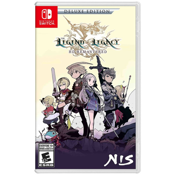 The Legend of Legacy HD Remastered Deluxe Edition Switch PNP