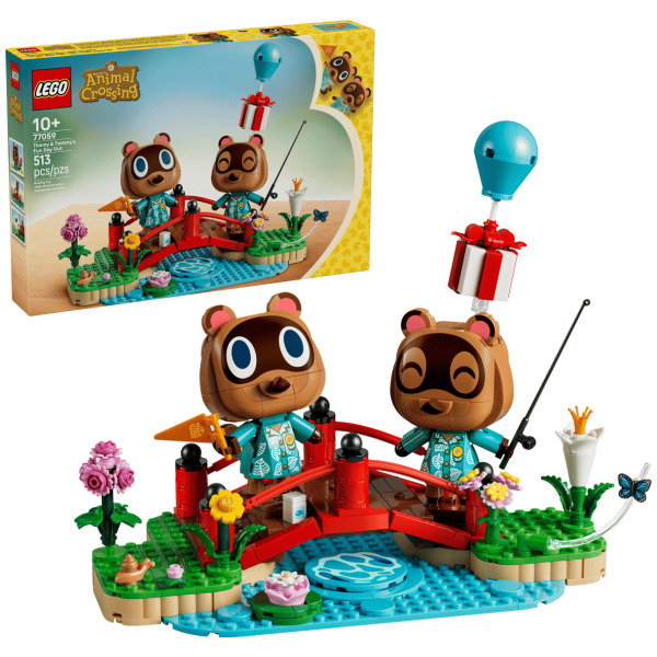 Alternative view of Animal Crossing Timmy & Tommy's Fun Day Out LEGO Set (77059)