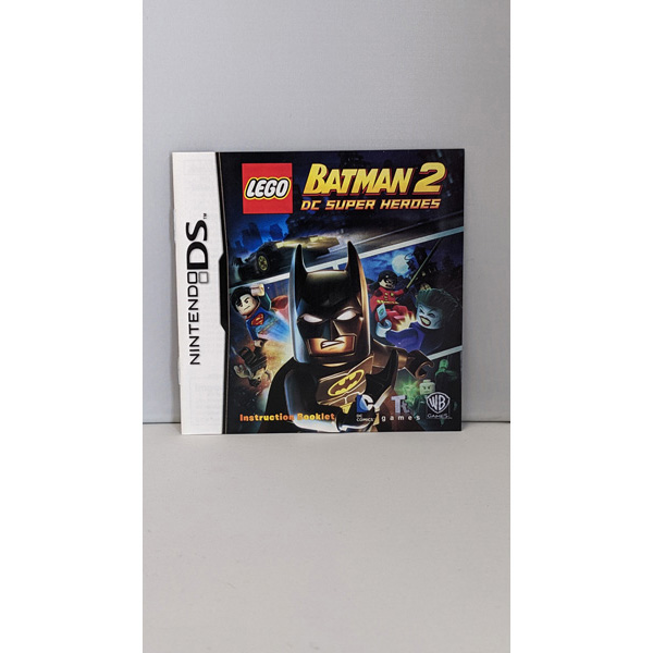 LEGO BATMAN DC SUPER HEROES MANUAL ONLY PNP Games Online Store