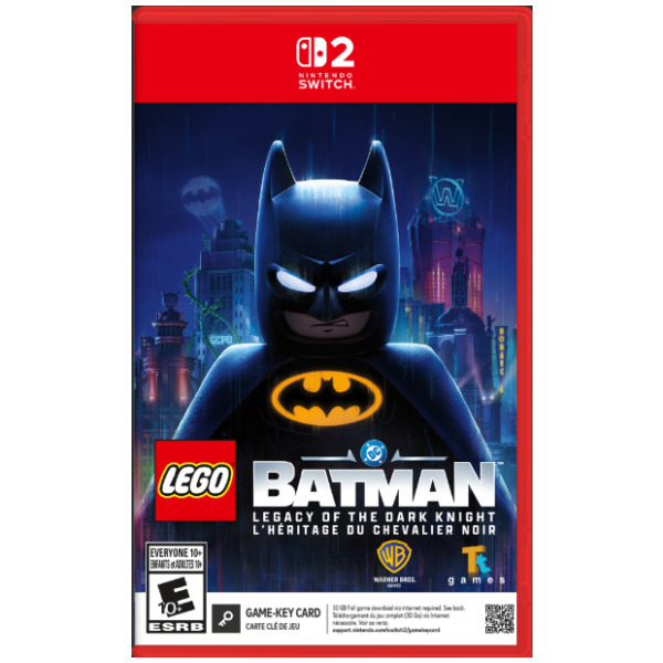LEGO Batman Legacy of the Dark Knight (Game-Key Card) - Switch 2 PREORDER - ESTIMATED SHIP DATE SEP 18 2026
