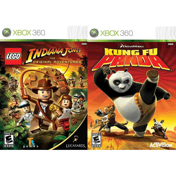 Lego Indiana Jones Kung Fu Panda Xbox 360 Used PNP Games