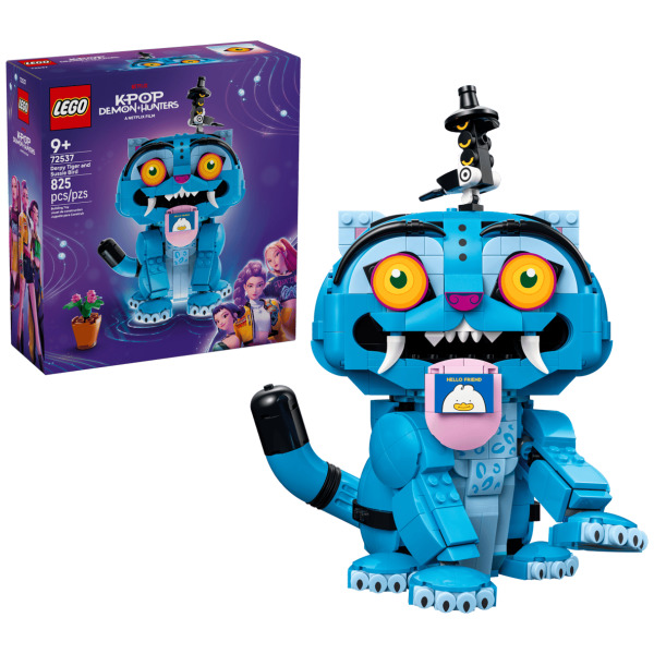 Alternative view of KPop Demon Hunters Derpy Tiger & Sussie Bird LEGO Set (72537)
