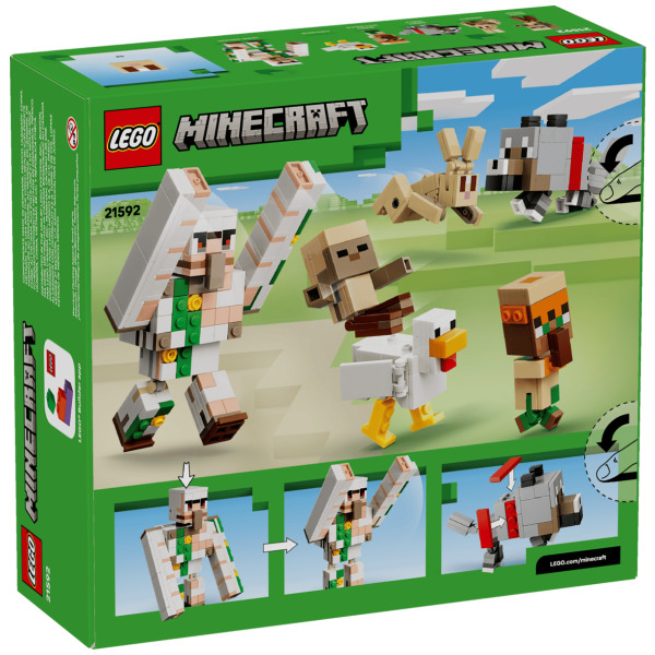 Minecraft Chicken Jockey Desert Attack LEGO Set (21592)