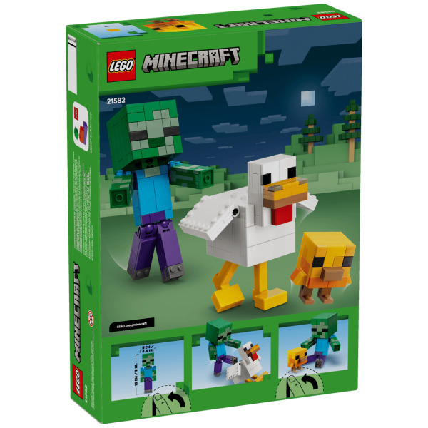 Minecraft Chicken Jockey LEGO Set (21582)