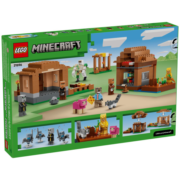 Minecraft Evoker Village Attack LEGO Set (21596)