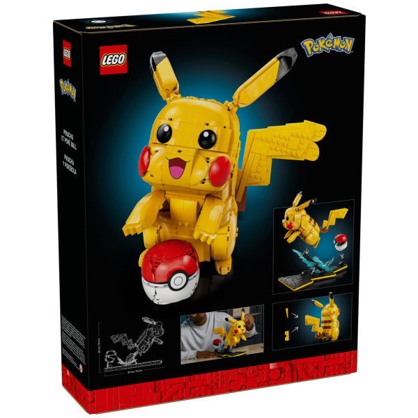 Pokemon Pikachu and Poke Ball LEGO Set (72152)