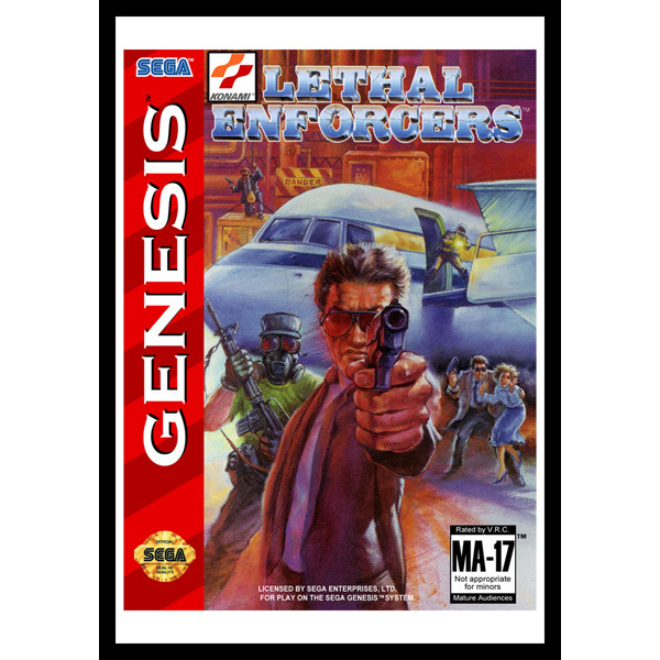 Lethal Enforcers (No Gun) - CLEARANCE USED - READ DESCRIPTION