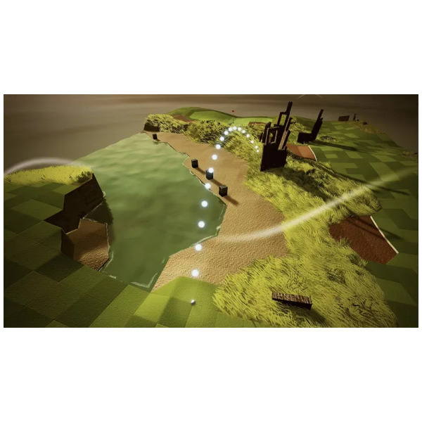 Alternative view of A Little Golf Journey (Limited Run Games) - Switch