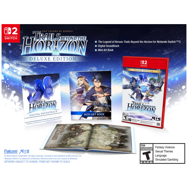 Alternative view of The Legend of Heroes Trails Beyond The Horizon Deluxe Edition (Game-Key, DL Req) - Switch 2