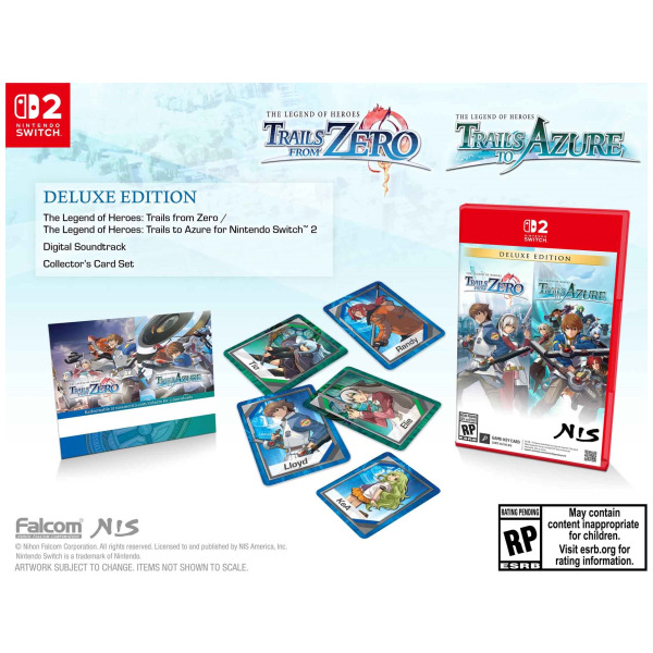 Alternative view of The Legend of Heroes Trails From Zero and Trails to Azure Deluxe Edition (GK) - Switch 2 PREORDER - ESTIMATED SHIP DATE DEC 31 2026