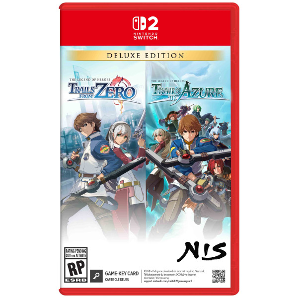 The Legend of Heroes Trails From Zero and Trails to Azure Deluxe Edition (GK) - Switch 2 PREORDER - ESTIMATED SHIP DATE DEC 31 2026