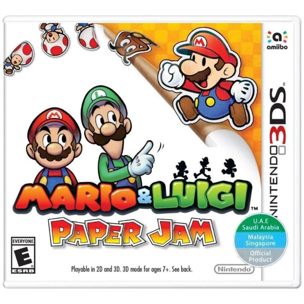 Mario & Luigi Paper Jam Bros Brothers (UAE) - Nintendo 3DS