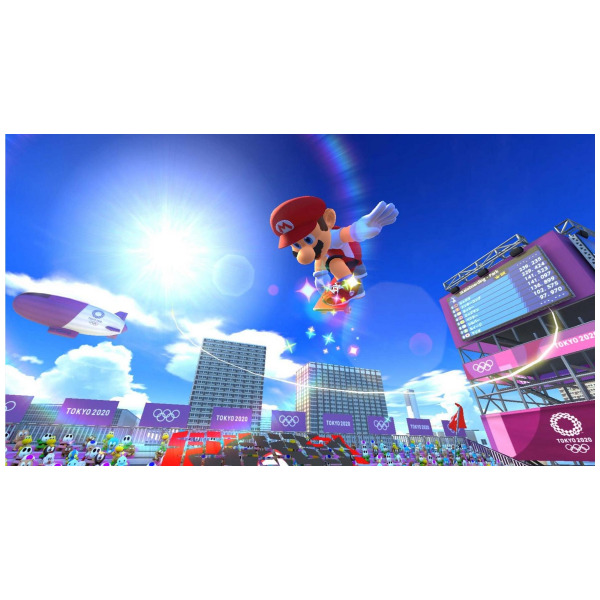Alternative view of Mario and Sonic at the Olympic Games Tokyo 2020 - Switch