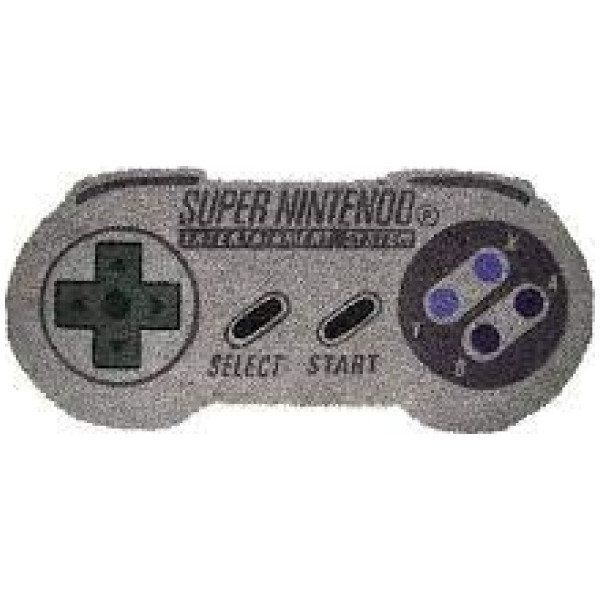 Nintendo SNES Controller Non-Skid Back Coir Door Mat
