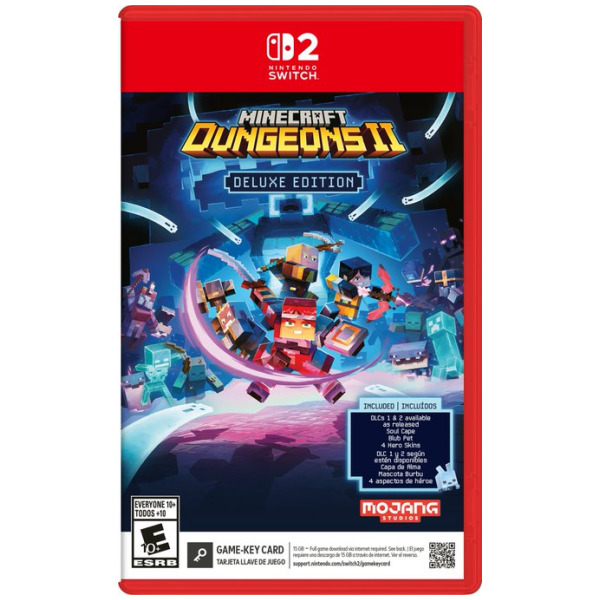 Minecraft Dungeons II 2 Deluxe Edition (Game-Key Card) - Switch 2 PREORDER - ESTIMATED SHIP DATE SEP 29 2026