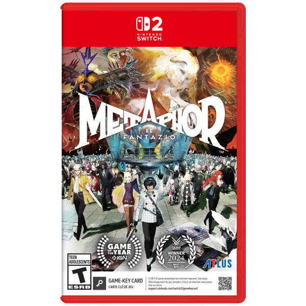 Metaphor ReFantazio (Game-Key Card) - Switch 2 PREORDER - ESTIMATED SHIP DATE NOV 12 2026