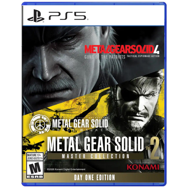 Metal Gear Solid Master Collection Vol 2 - PlayStation 5 PS5 PREORDER - ESTIMATED SHIP DATE AUG 27 2026