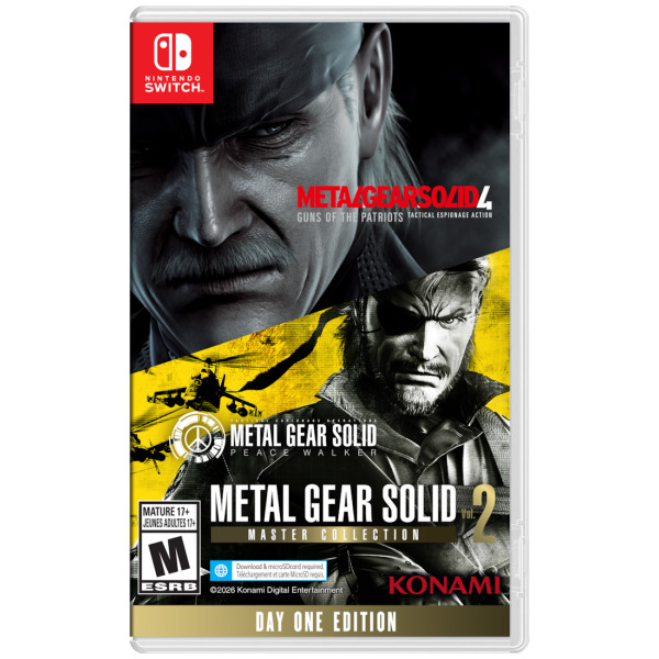Metal Gear Solid Master Collection Vol 2 - Switch PREORDER - ESTIMATED SHIP DATE AUG 27 2026