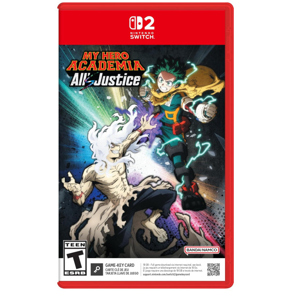 My Hero Academia Alls Justice (Game-Key Card) - Switch 2 PREORDER - ESTIMATED SHIP DATE SEP 4 2026