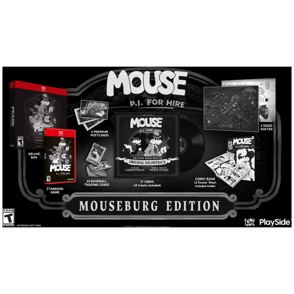 Mouse P.I. For Hire: The Mouseburg Edition - Switch 2 PREORDER - ESTIMATED SHIP DATE JUL 10 2026
