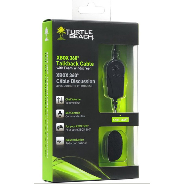 Xbox 360 Ear Force Headset Talk Back Cable [Turtle Beach] PNP