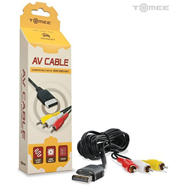 Alternative view of Dreamcast AV Audio Video Cable [Tomee]
