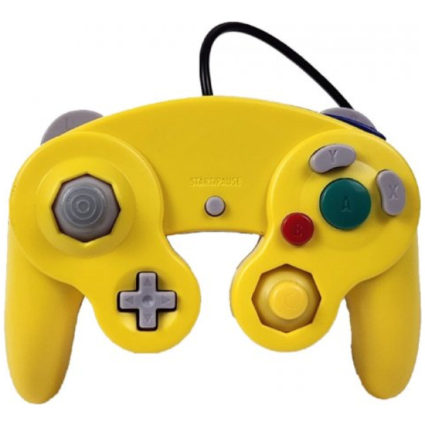 Electric Yellow Wired Controller for GameCube/Wii/Wii U