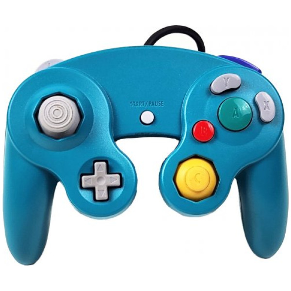 Teal Wired Controller for GameCube/Wii/Wii U