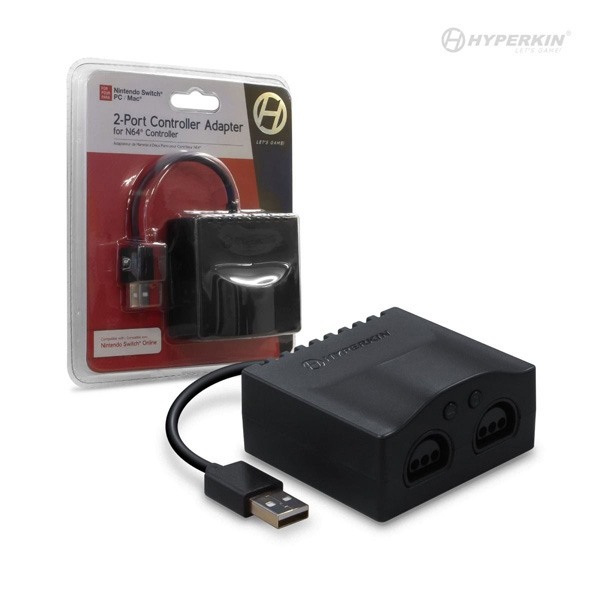 2-Port N64 Controller to PC USB Adapter