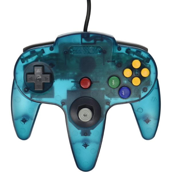 Turquoise Wired N64 Controller [Old Skool] - - PNP Games Online Store