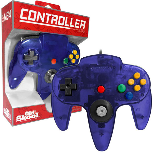Purple Ng4 Controller Nintendo 64 N64 – Controller – Clear Purple