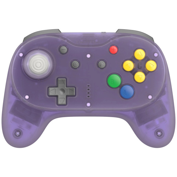 Alternative view of Brawler64 N64 Pro Series Wireless Controller Atomic Purple N64/Switch/Switch2/PC PREORDER - ESTIMATED SHIP DATE JUN 30 2026