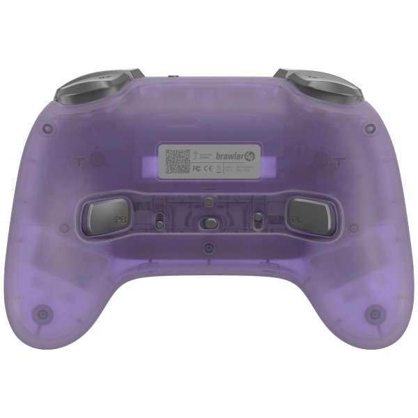 Brawler64 N64 Pro Series Wireless Controller Atomic Purple N64/Switch ...