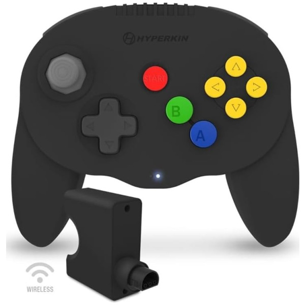 Alternative view of "Admiral" Space Black Premium N64 Wireless Bluetooth Controller [Hyperkin]